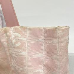 Chanel Tote Bag New Travel Nylon Pink Women's