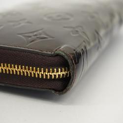 Louis Vuitton Long Wallet Vernis Zippy M93522 Alamant Ladies