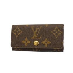 Louis Vuitton Key Case Monogram Multicle 4 M69517 Brown Men's Women's