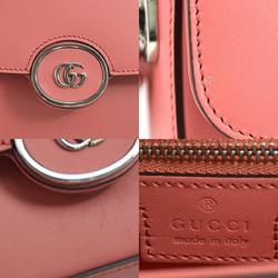 GUCCI Shoulder Bag Leather Pink Women's 739722 r9999a