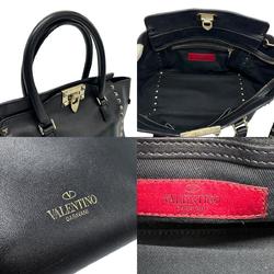 Valentino Garavani handbag shoulder bag leather black z0689