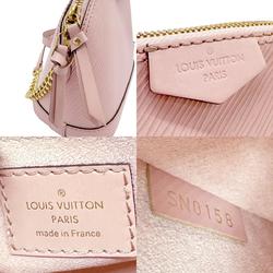 Louis Vuitton Shoulder Bag Epi Alma MINI Leather Rose Ballerine Women's M51406 z0668