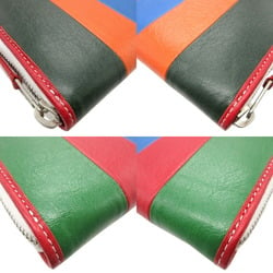 Balenciaga BAZAR 443655 Leather Multicolor Round Long Wallet 0106BALENCIAGA 6B0106IAE5