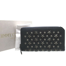 Jimmy Choo Star Studs Leather Navy Round Long Wallet 0087JIMMY CHOO 6B0087IZZ5