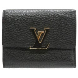 Louis Vuitton Portefeuille Capucines Compact XS Leather Black M68587 Tri-fold Wallet LV 0119 LOUIS VUITTON 6B0119EA5