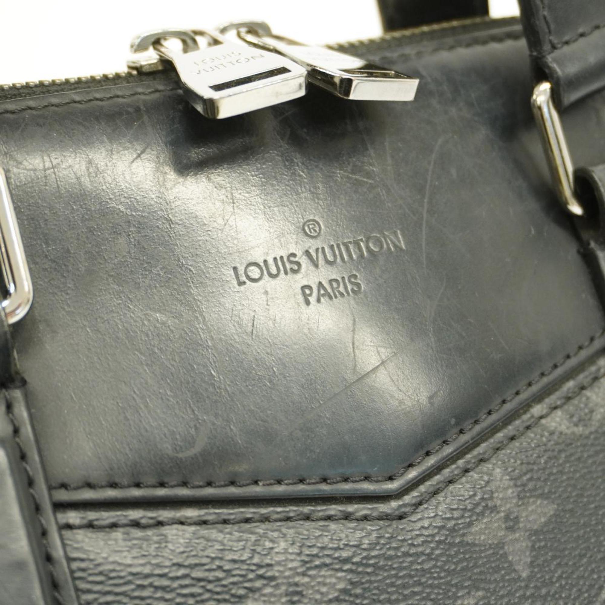 Louis Vuitton Bag Monogram Eclipse Explorer M40566 Black Men's