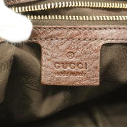 Gucci Tote Bag GG Canvas 247237 Brown Women's
