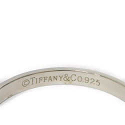 Tiffany & Co. Bangle Notes Narrow Sterling Silver Bracelet 727 Fifth Avenue New York 925 Women's