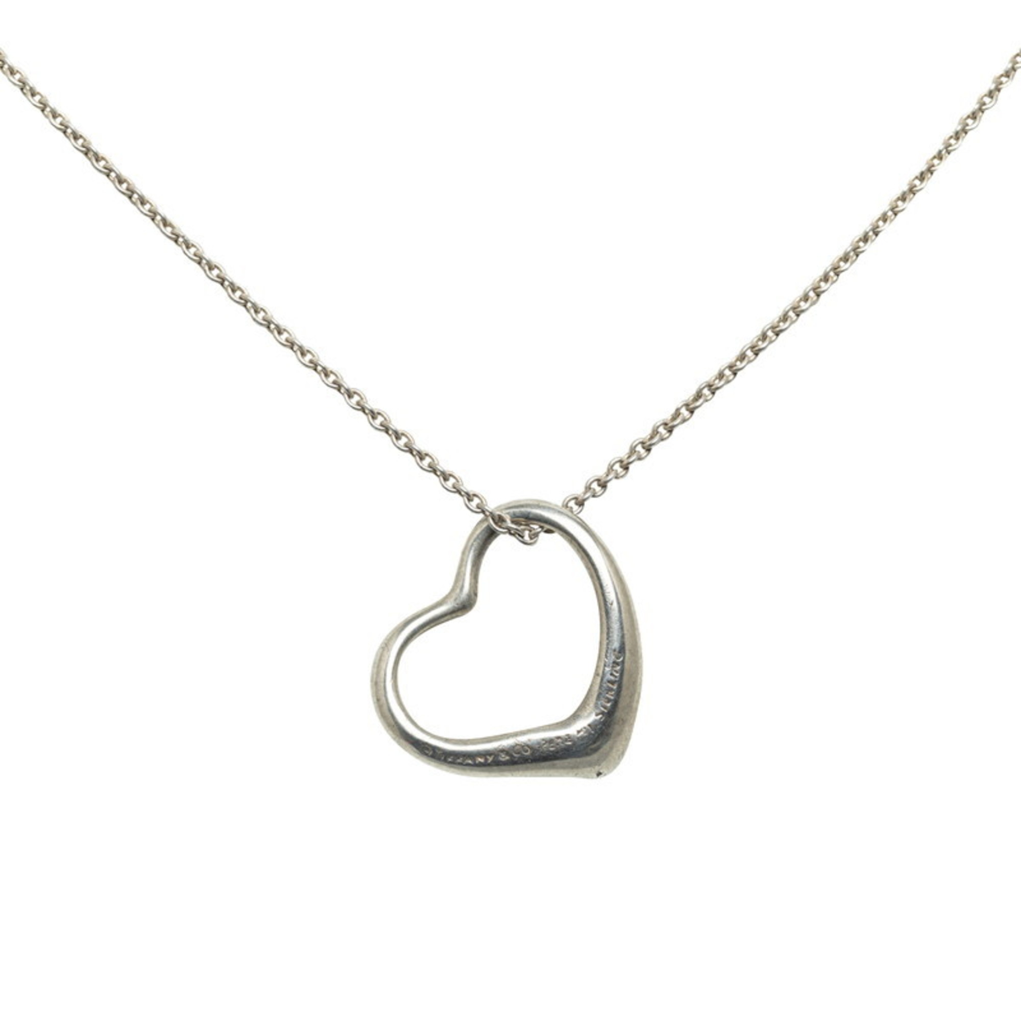 Tiffany heart necklace, sterling silver, for women, TIFFANY&Co.