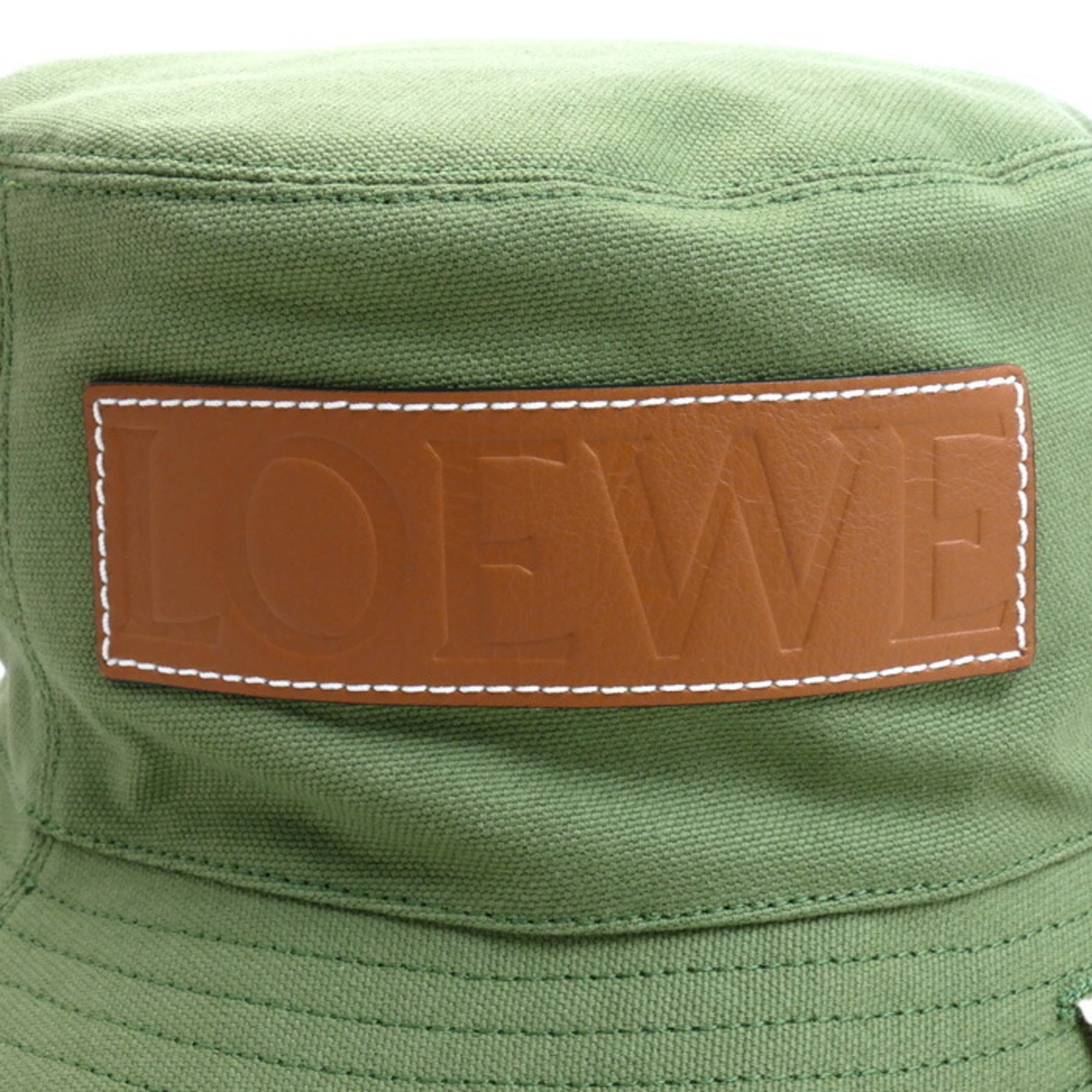 LOEWE Fisherman Hat, Bucket Khaki, K820HF1X24, 59, Unisex