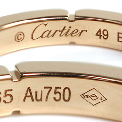 CARTIER Cartier K18PG Pink Gold Maillon Panthere 4PD Ring B4080549 Diamond Size 9 49 3.7g Women's