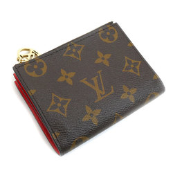 LOUIS VUITTON Louis Vuitton Portefeuille Lisa Bi-fold Wallet Monogram Brown Orange M82381 Women's