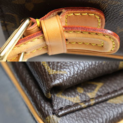 LOUIS VUITTON Louis Vuitton Vivacite MM Shoulder Bag Monogram Brown M51164 AR0027 Women's