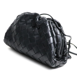 BOTTEGAVENETA Bottega Veneta The Pouch Shoulder Bag Black 585852VCPP18803