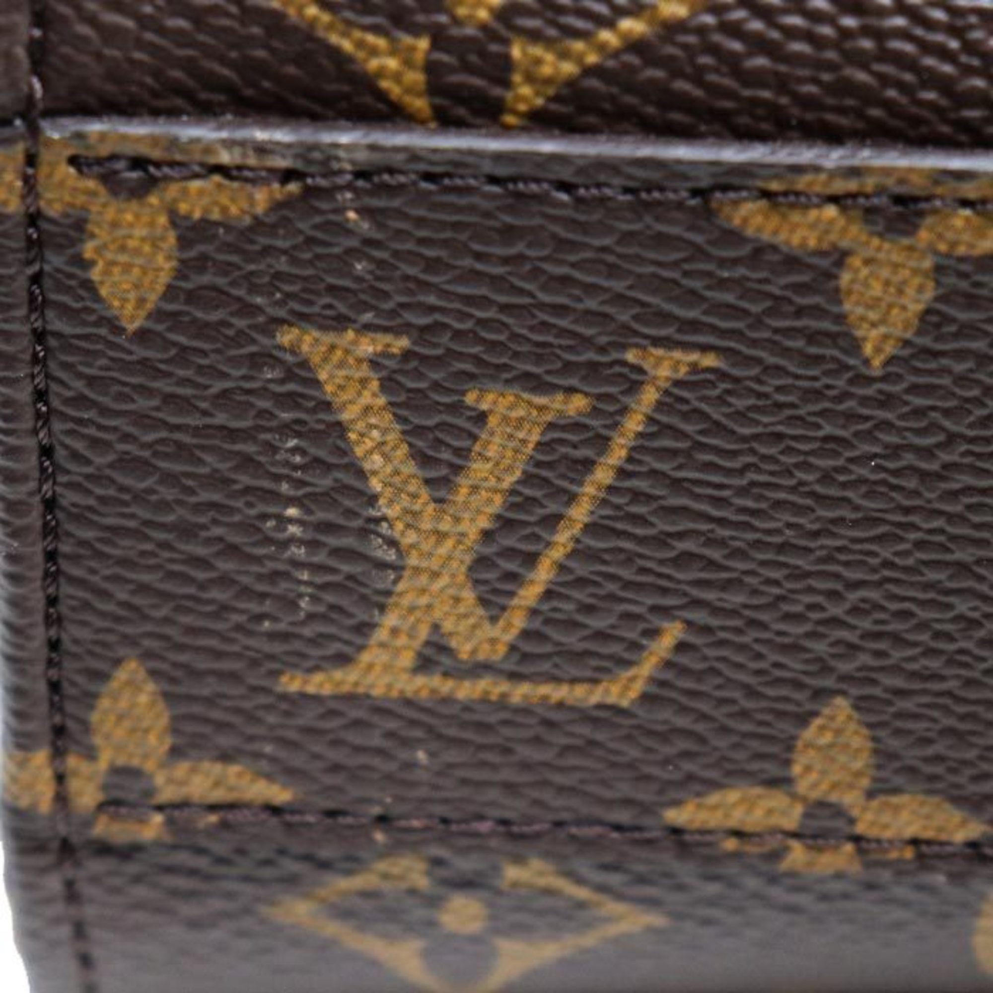 LOUIS VUITTON Louis Vuitton Sac Plat BB 2-Way Shoulder Bag Monogram Brown M45847