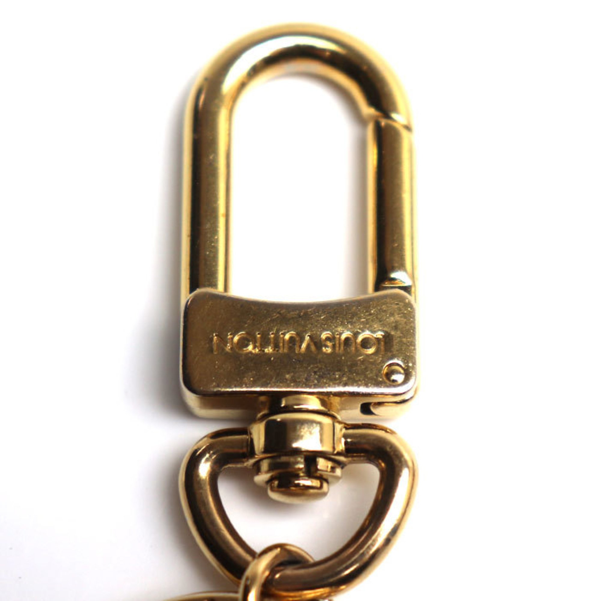 LOUIS VUITTON Louis Vuitton LV Facet Keychain Gold M65216 DI1210 Unisex