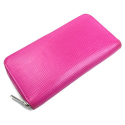 LOUIS VUITTON Louis Vuitton Zippy Wallet Long Round Epi Pink M69347 GI0260 Women's