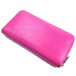 LOUIS VUITTON Louis Vuitton Zippy Wallet Long Round Epi Pink M69347 GI0260 Women's