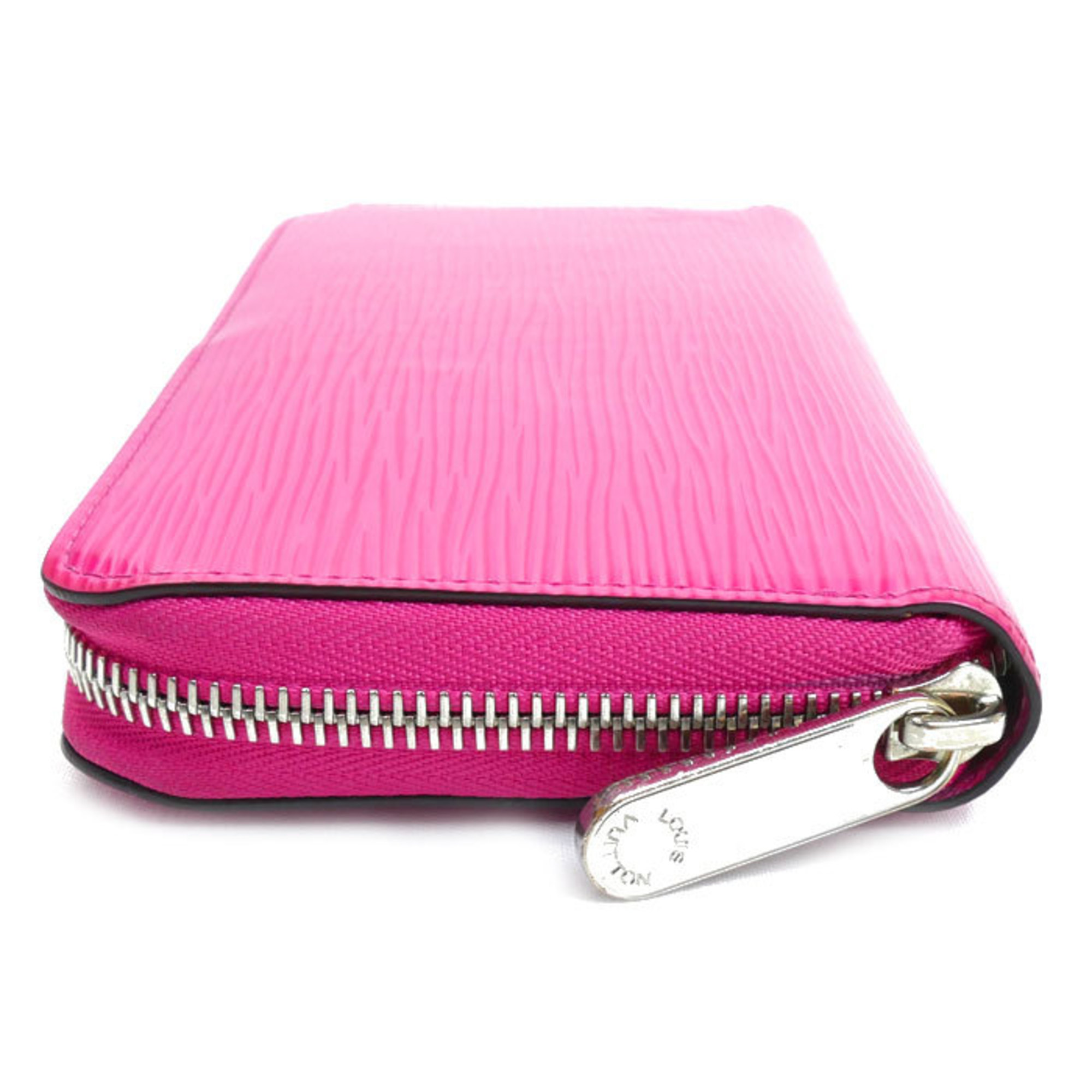 LOUIS VUITTON Louis Vuitton Zippy Wallet Long Round Epi Pink M69347 GI0260 Women's