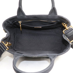 PRADA Canapa 2-Way Shoulder Bag NERO (Black) 1BG439 ZKI F0002