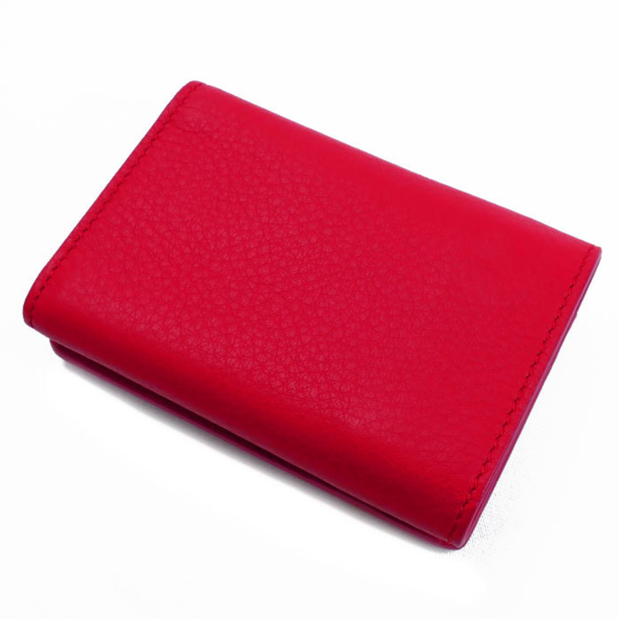 BALENCIAGA Paper Tri-fold Wallet Red 391446 DLQ0N 6254 Women's