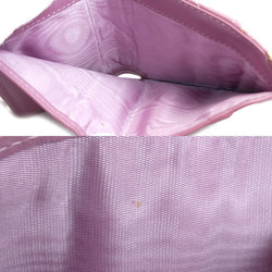 Christian Dior Lady Lotus Wallet Tri-fold Pink S0181OVRB Women's