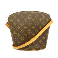 Louis Vuitton Shoulder Bag Monogram Drouot M51290 Brown Women's