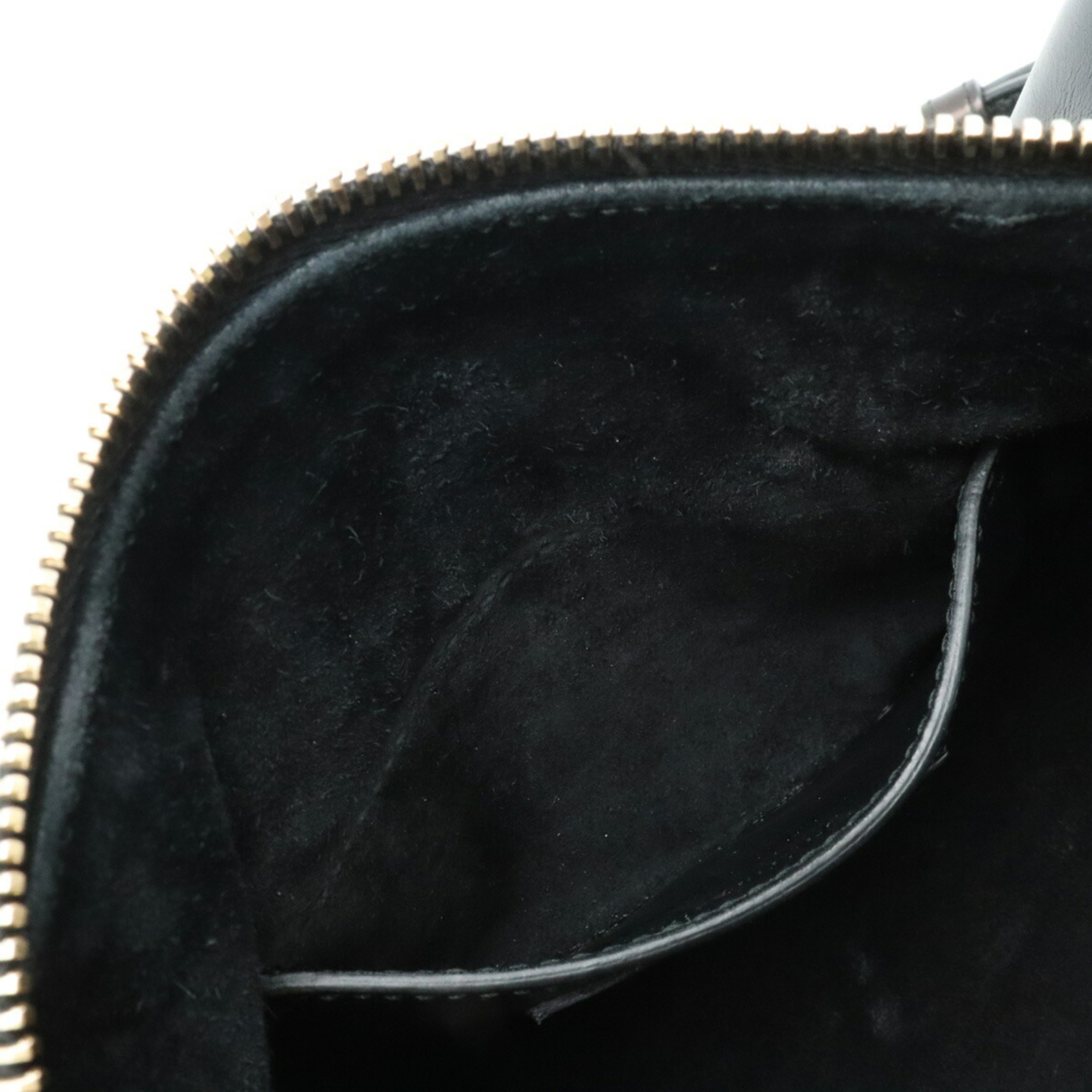 SAINT LAURENT PARIS YSL Yves Saint Laurent Baby Duffle Handbag Shoulder Leather Black 330958