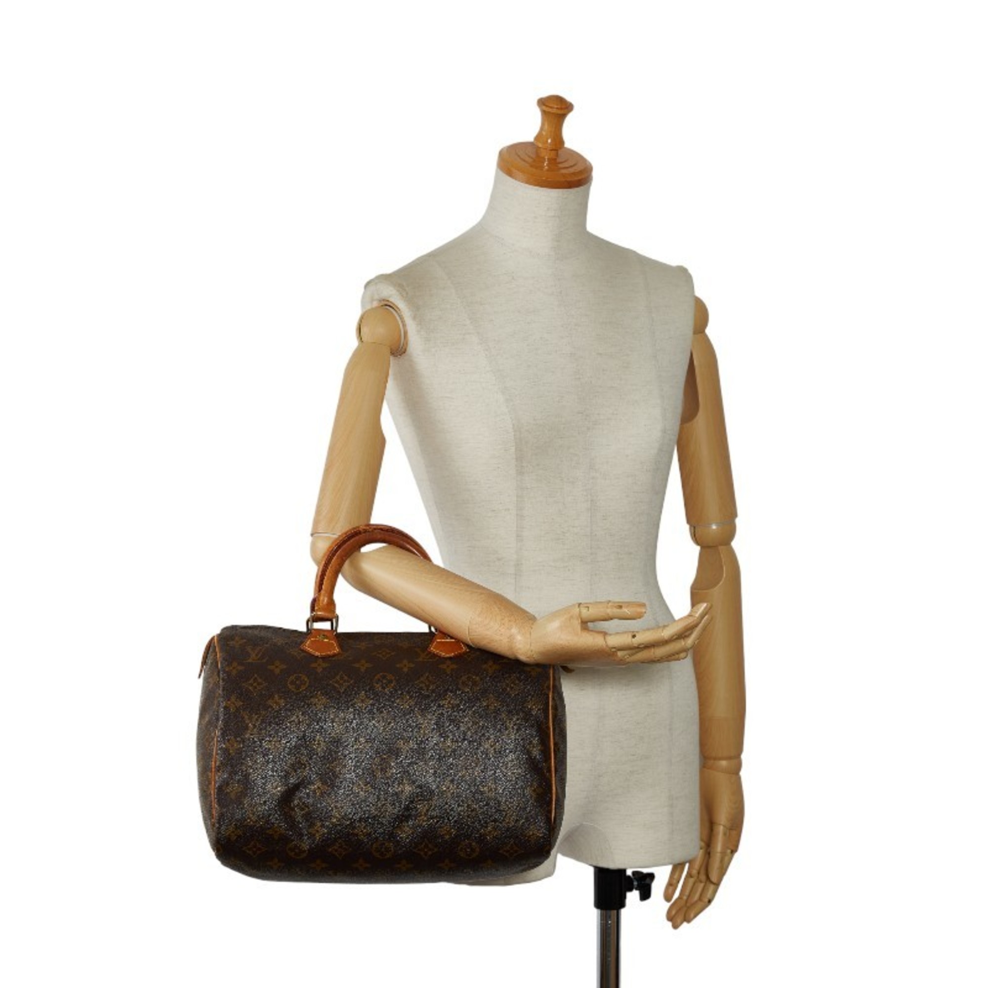 Louis Vuitton Monogram M41526 Women's Handbag Brown,Monogram