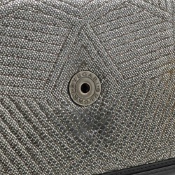 BVLGARI Serpenti Diamond Blast Chain Shoulder Bag Snake Leather Black Silver