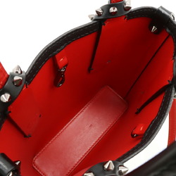 Christian Louboutin Kabata N/S Handbag Bag Shoulder Black Red 1215096