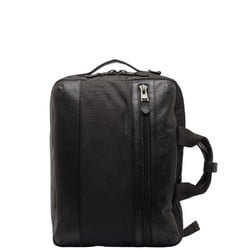 Coach Terrain Handbag Backpack Shoulder Bag 3WAY F59944 Black Canvas Leather Men's COACH