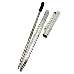 Tiffany SV925 T-Clip Women's and Men's Ballpoint Pen, Silver 925