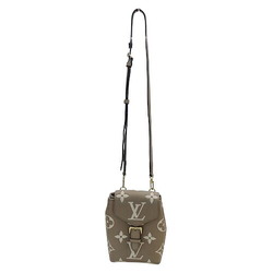 Louis Vuitton LOUIS VUITTON Bag Bicolor Monogram Empreinte Women's Backpack Shoulder 2way Tiny Tourterelle Creme M80738 IC Chip