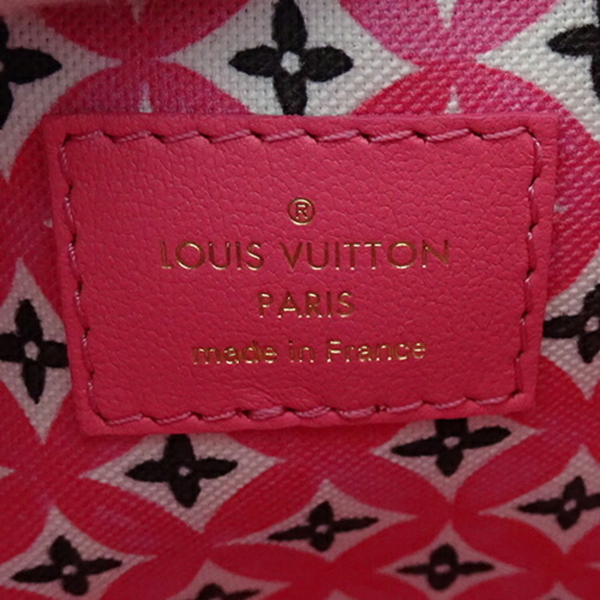 Louis Vuitton LOUIS VUITTON Bag Monogram Women's Handbag Shoulder 2way LV By The Pool Nano Noe White Pink M82386 IC Chip