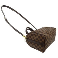 Louis Vuitton Damier Bag Women's Handbag Shoulder 2way Speedy Bandouliere 25 N41368 Brown