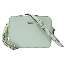 Kate Spade New York Women's Shoulder Bag Leather Mint Green Compact Outing
