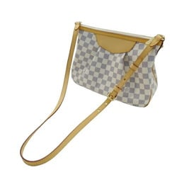 Louis Vuitton Damier Azur Women's Shoulder Bag Siracusa PM N41113 SP0193