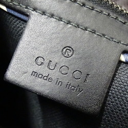 Gucci GUCCI Bag Men's GG Supreme Courier Shoulder Black 474137 Tiger Snake Flashy Outing