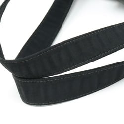 CHANEL Coco Mark Button Tote Bag Handbag Nylon Black