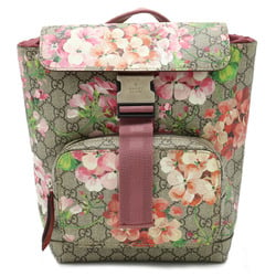 GUCCI GG Blooms Supreme Backpack Rucksack Daypack Flower PVC Pink Multicolor 410544