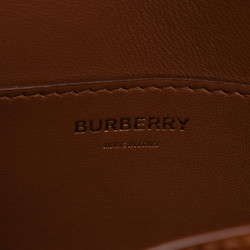 Burberry TB Waist Bag Body Brown Leather Women's BURBERRY