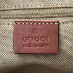 Gucci Diamante Sukey Handbag Shoulder Bag 247902 Beige Pink Canvas Leather Women's GUCCI