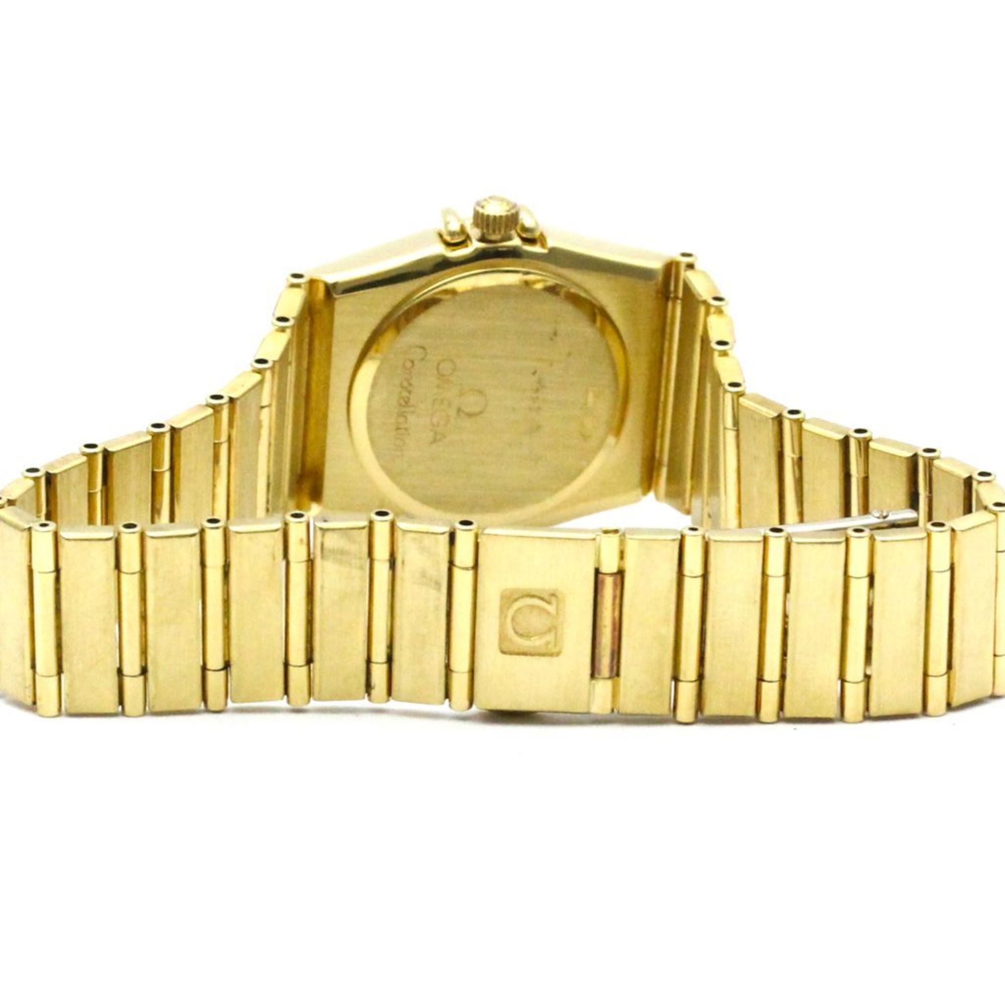 OMEGA Constellation Lapis Lazuli 18K Gold Quartz Ladies Watch 895.1081 BF570434