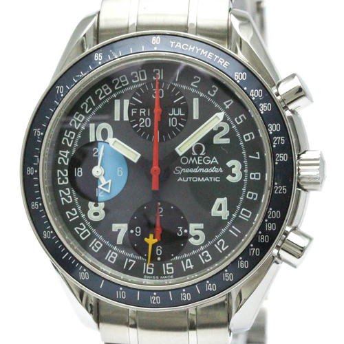 Polished OMEGA Speedmaster Mark 40AM/PM Steel Automatic Watch 3520.53 BF568969