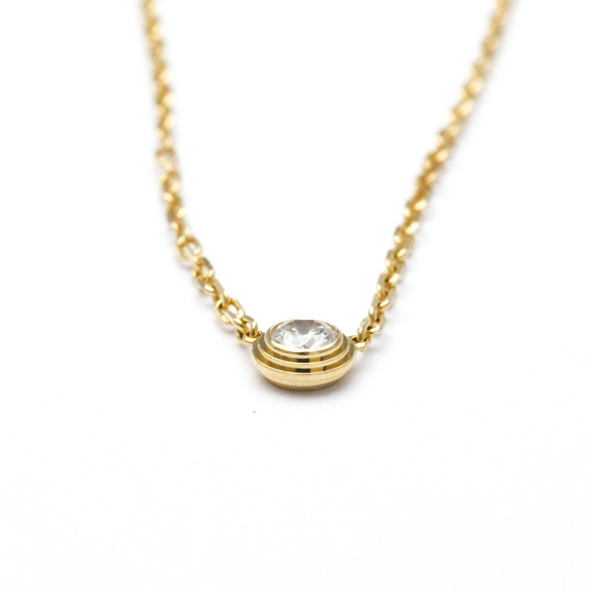 Cartier Sapphire Leger Necklace B7218400 Pink Gold (18K) Sapphire Men,Women Fashion Pendant Necklace (Pink Gold)