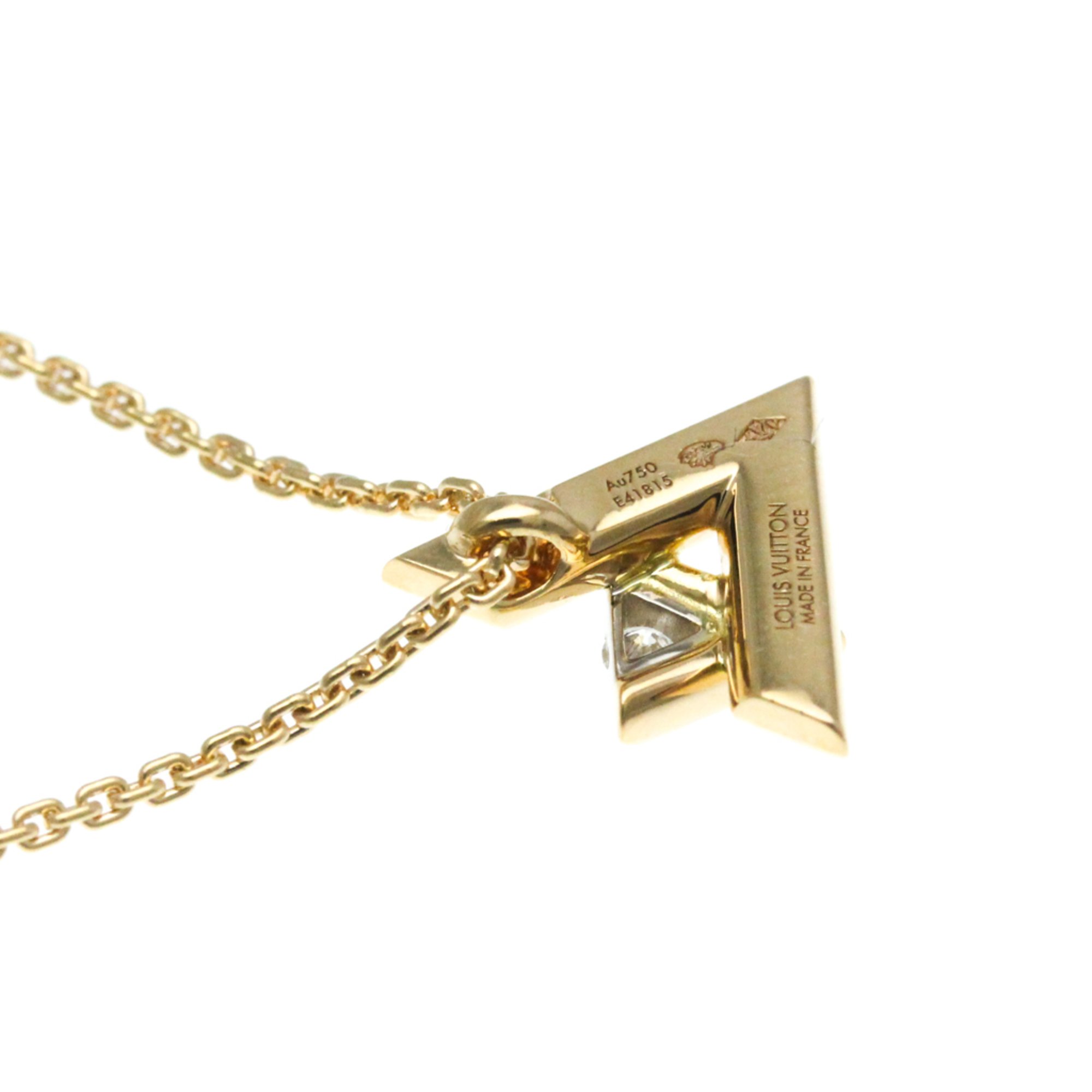 Louis Vuitton Pendant Volto One PM Q93813 Pink Gold (18K) Diamond Men,Women Fashion Pendant Necklace Carat/0.03 (Pink Gold)