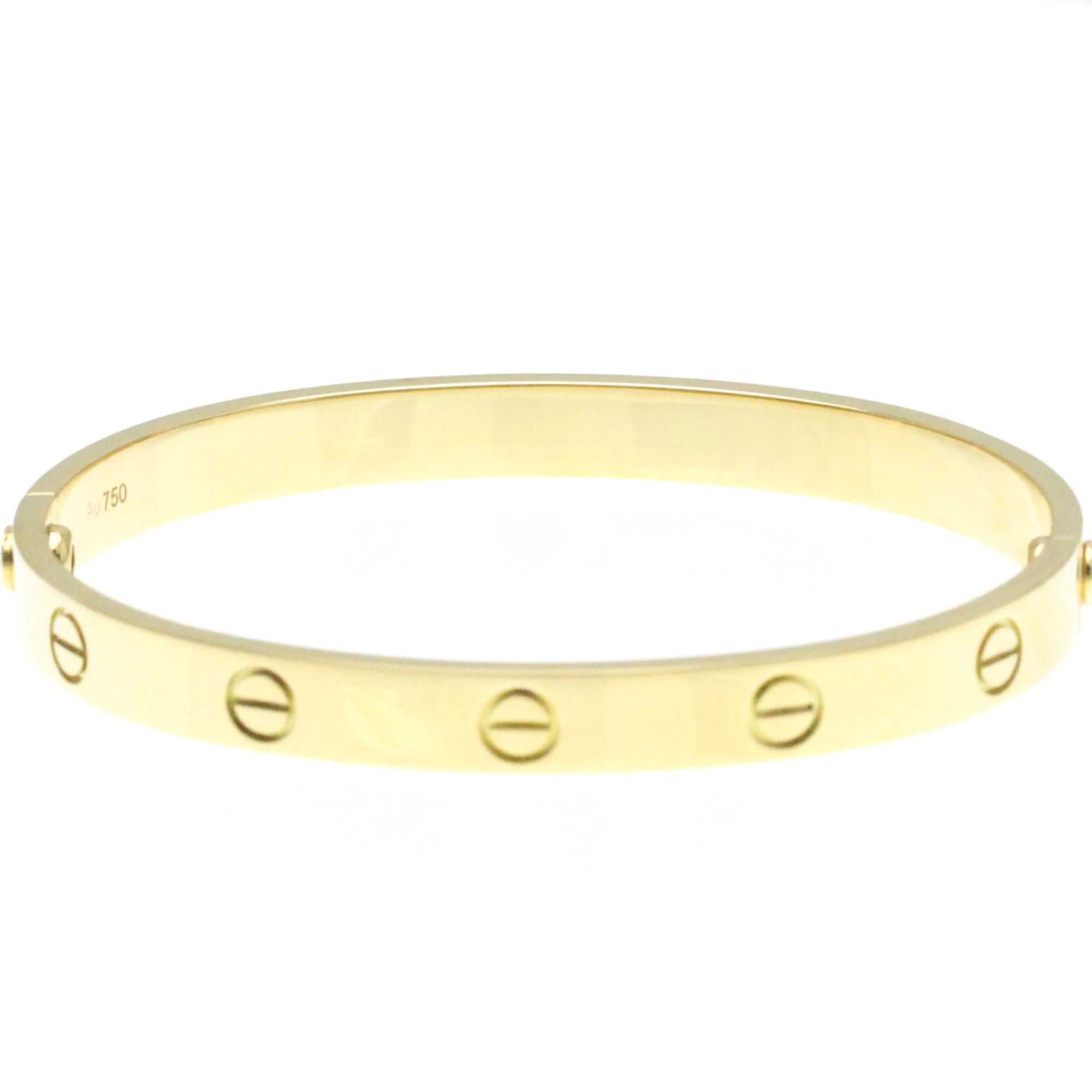 Cartier Love Bracelet Yellow Gold (18K) No Stone Bangle Gold