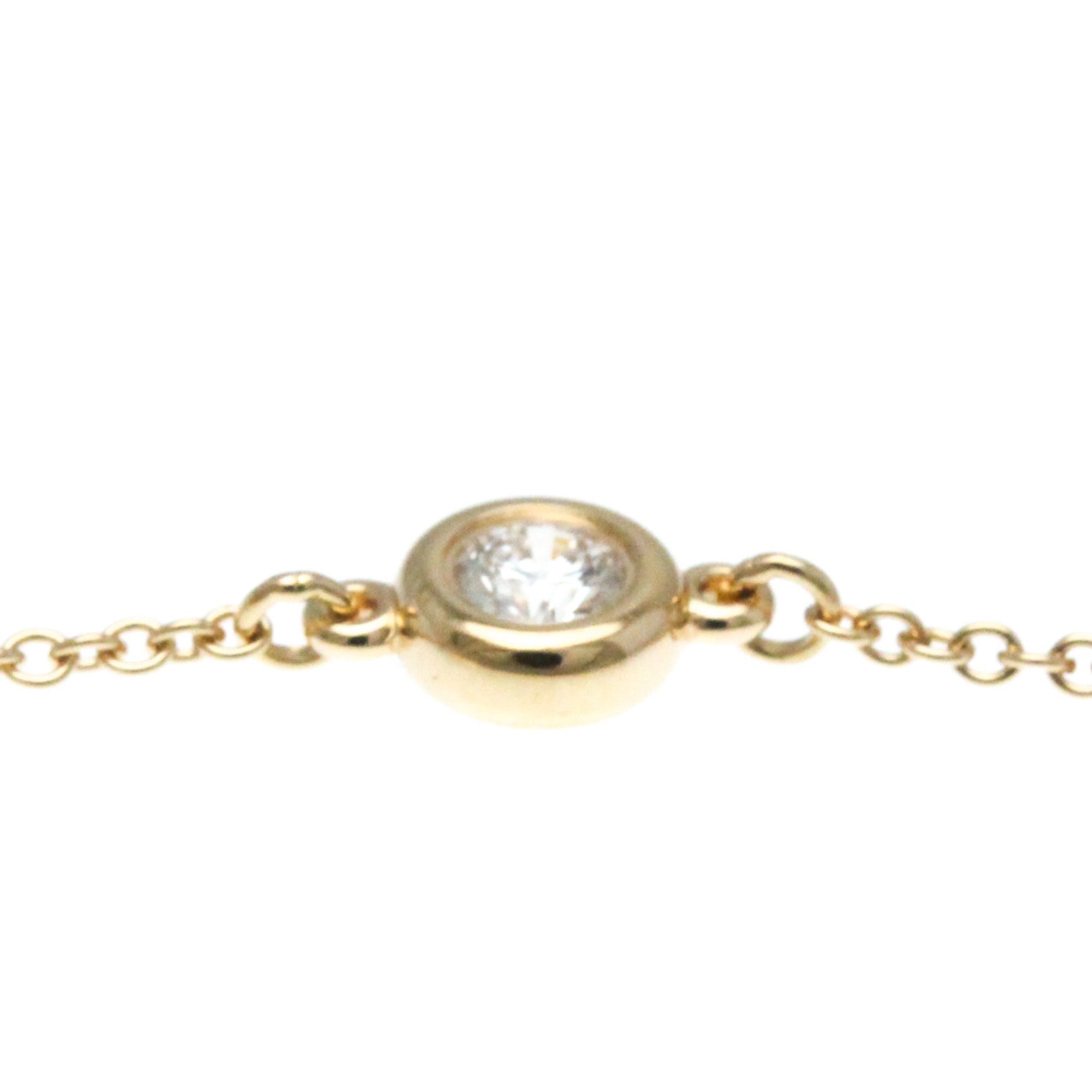 Tiffany Diamonds By The Yard Pink Gold (18K) Diamond Charm Bracelet Pink Gold