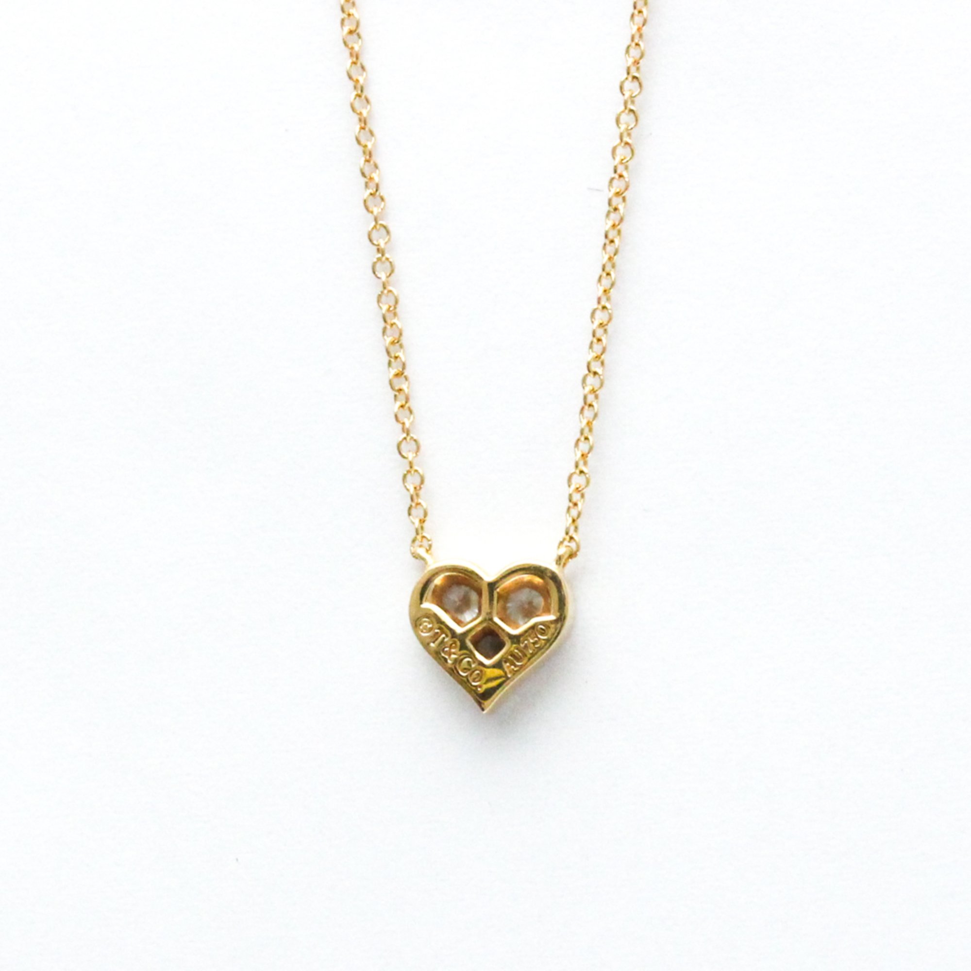 Tiffany Sentimental Heart Necklace Pink Gold (18K) Diamond Men,Women Fashion Pendant Necklace (Pink Gold)